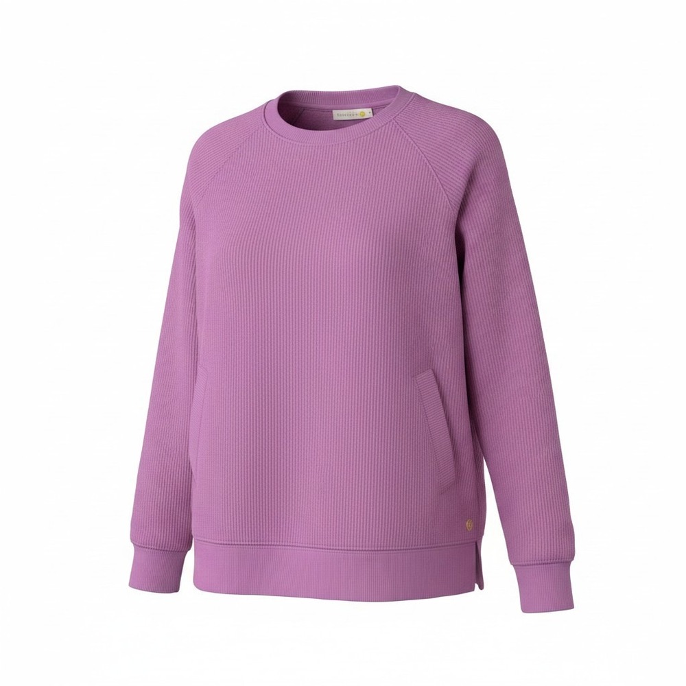 Lilly Pulitzer Women Luxletic Beach Comber Pullover XS Fuchsia Pink Side Zip